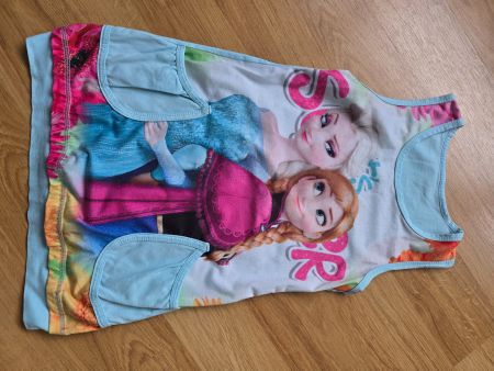 Kleid / Longshirt für ca. 5-6 Jährige Anna und Elsa
