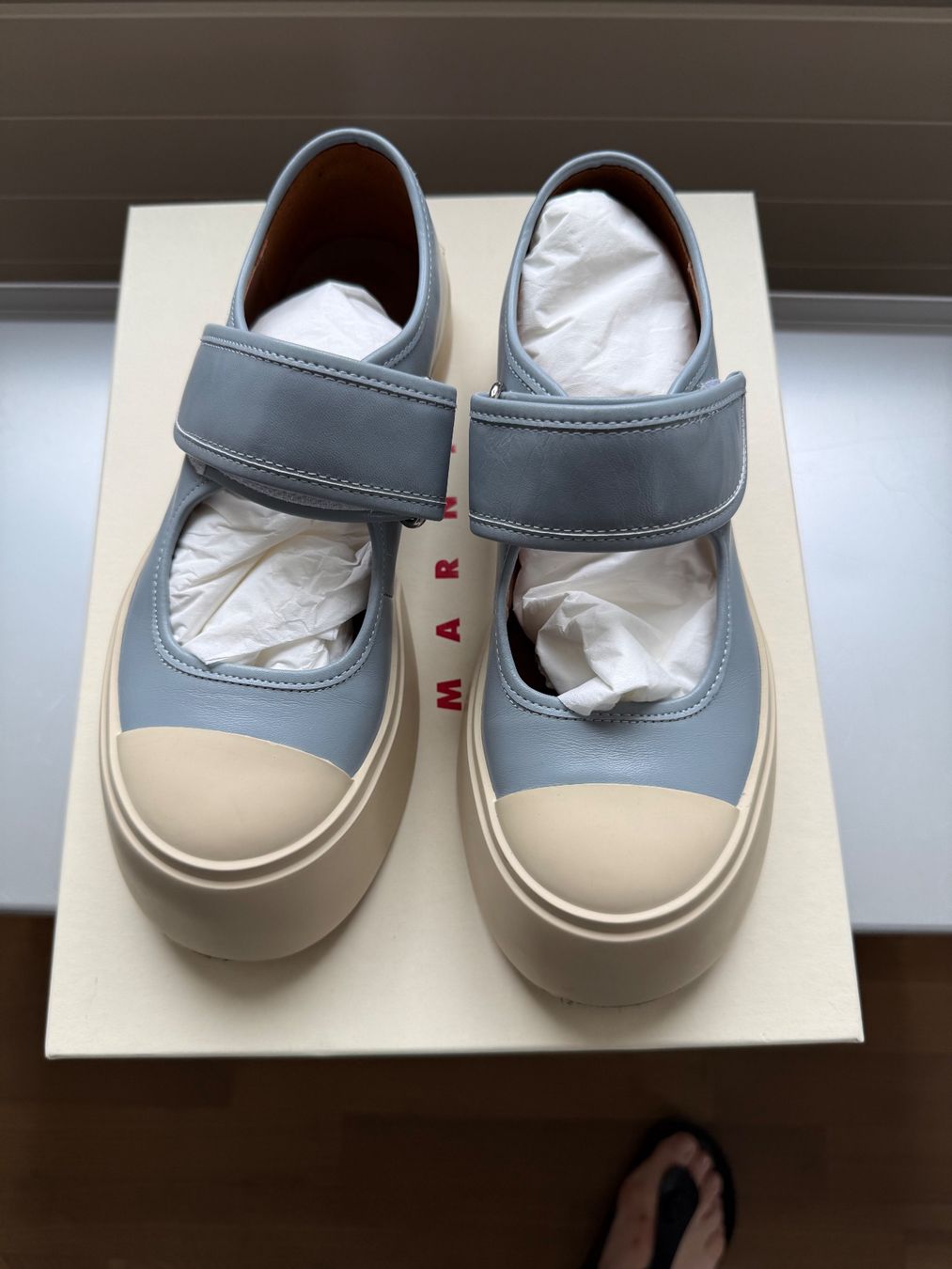 Marni Scarpe da donna: Marni graue Pablo Ballerinas Grösse 38 – Usato da Zürich venduto da Midcentury