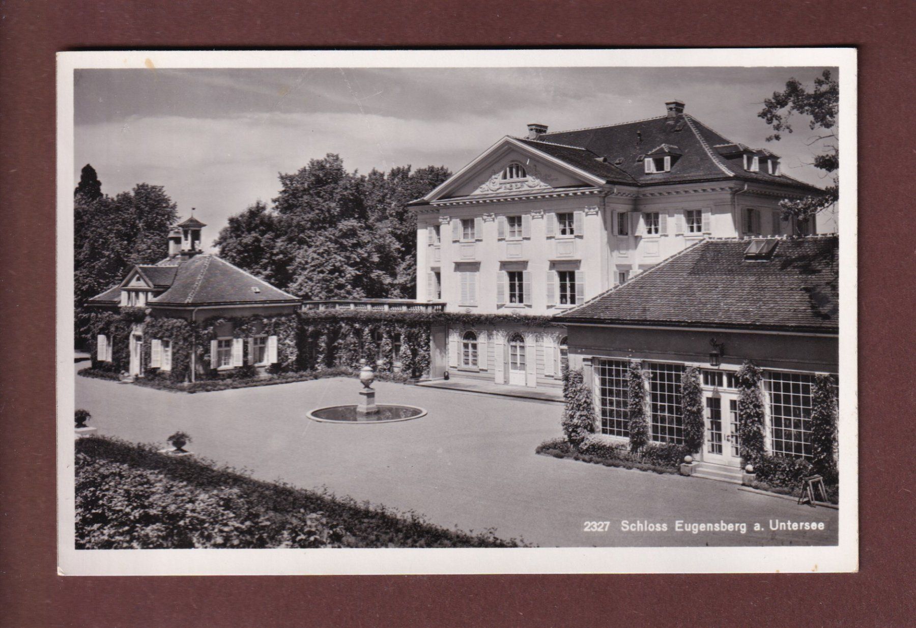 Cartes postales: SCHLOSS EUGENSBERG am Untersee – D'occasion à Pully par nicecards-shop