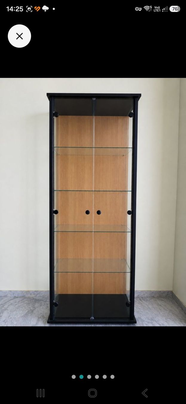 Vetrine: Home24 Vitrine "Exhibit" Schwarz/Eiche 170 cm – Usato da Derendingen venduto da dei_q7cw 1