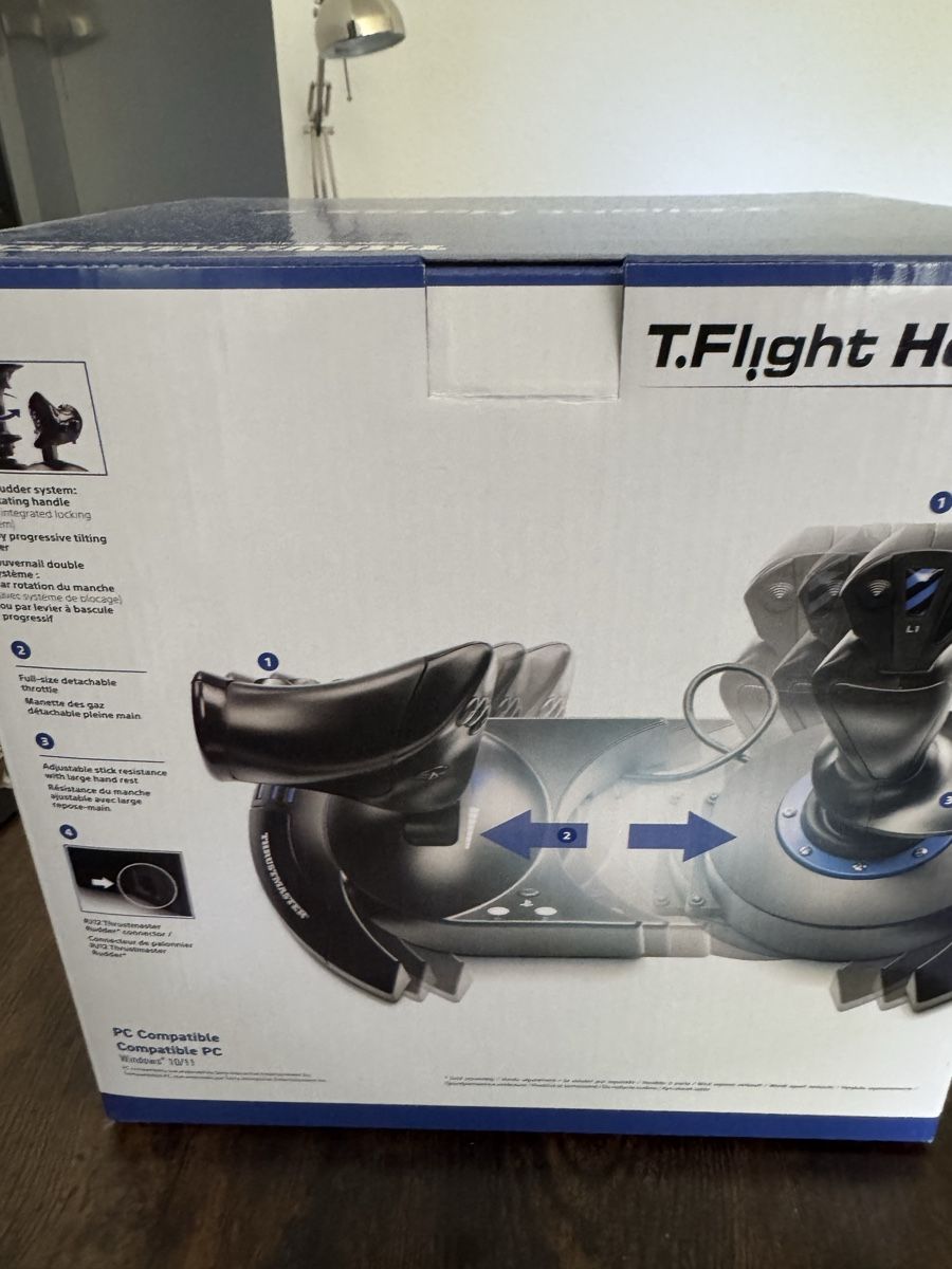 Thrustmaster Controller: Thrustmaster T.Flight Hotas 4 Joystick PS4/PC, neuwertig, Wi – Nuovo (secondo la descrizione) da Gattikon venduto da Anesa789 3