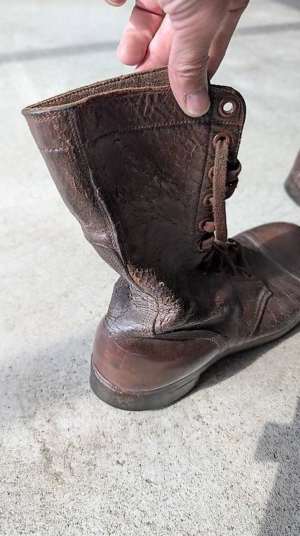 Scarpe da uomo: Original US Airborne Paratrooper Boots WW2 – Usato da Lommiswil venduto da Liteljoetoy44 3