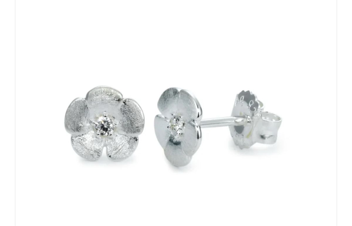 Orecchini pendenti & Orecchini a lobo: Ohrstecker Silber Zirkonia-NEU- – Nuovo (secondo la descrizione) da Kreuzlingen venduto da jamie45 1
