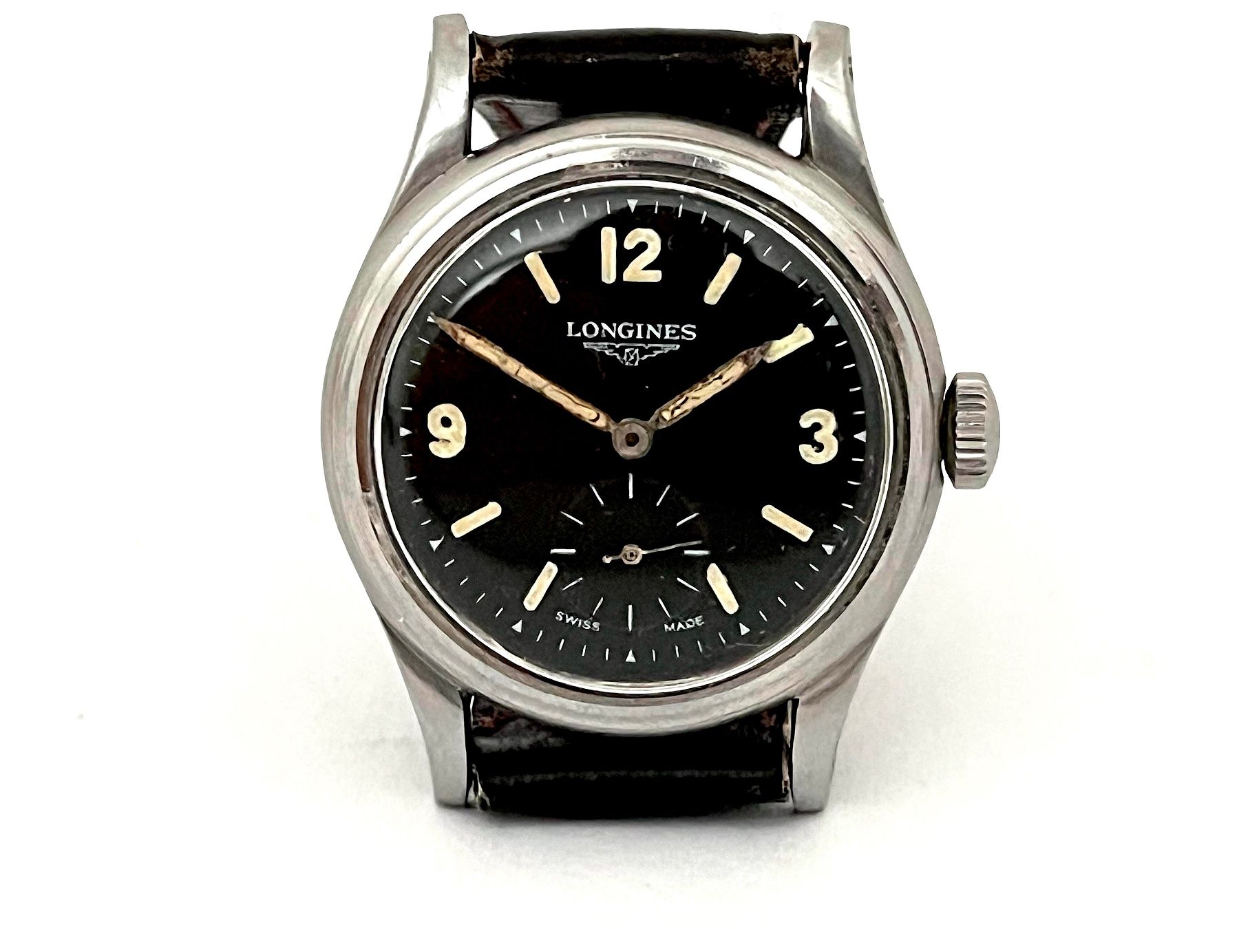 Longines Montres: 1940s Longines`SEI TACCHE` - Military – D'occasion à Zürich par GentsStuff