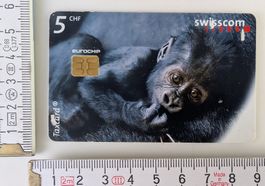 Swisscom Taxcard - Ybana alias King Kong Junior 5 CHF