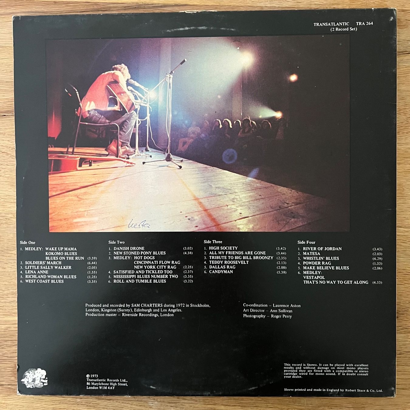 Dischi in vinile: Stefan Grossman - Live / 2 LP - 1. UK-Press. 1973 – Usato da Gais venduto da soundcave57 1