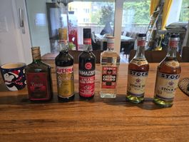 6 Flaschen Alkohol 