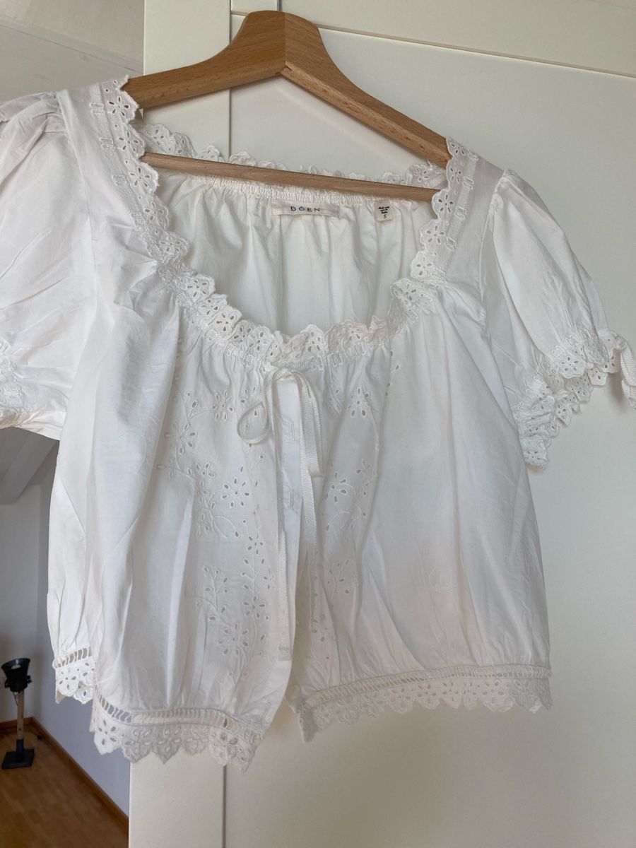 Dôen Camicette: Doen Nera top blouse – Nuovo (secondo la descrizione) da Bottmingen venduto da Poppyfields 2