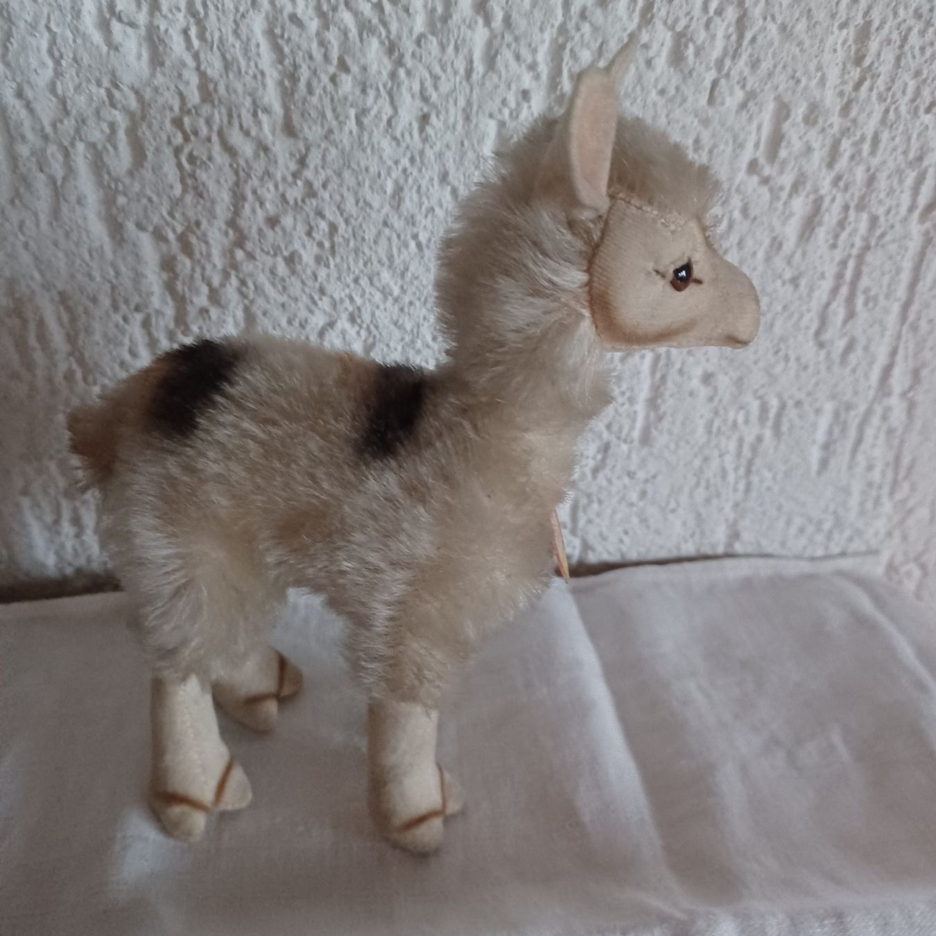 Steiff Giocattoli: herziges Lama von Steiff 17 cm gross – Usato da Abtwil SG venduto da luupsy 2