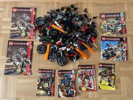 Lego EXOFORCE Spezialteile Konvolut 950g mit Anleitungen