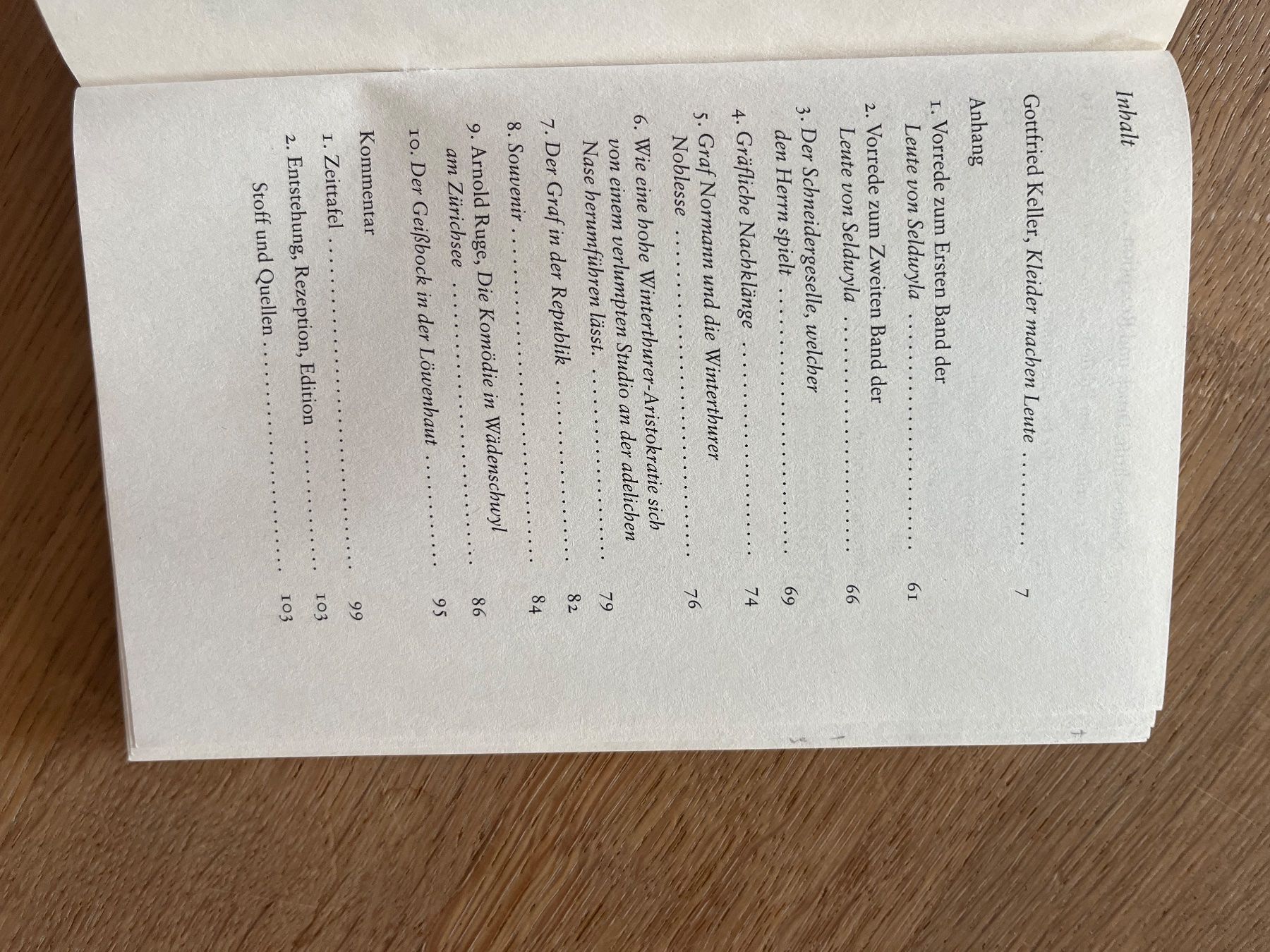 Libri: Gottfried Keller - Kleider machen Leute – Usato da Laupen BE venduto da lee_ym6v 4