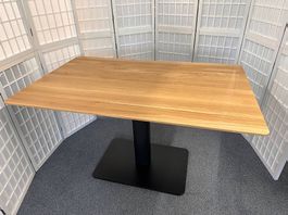 Tisch ELIAS MOLLIS Wildeiche Natur lackiert 130 x 80 cm