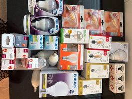 LED Lampen Mix Philips, Osram, Bailey, Solhetta, Firalux 55
