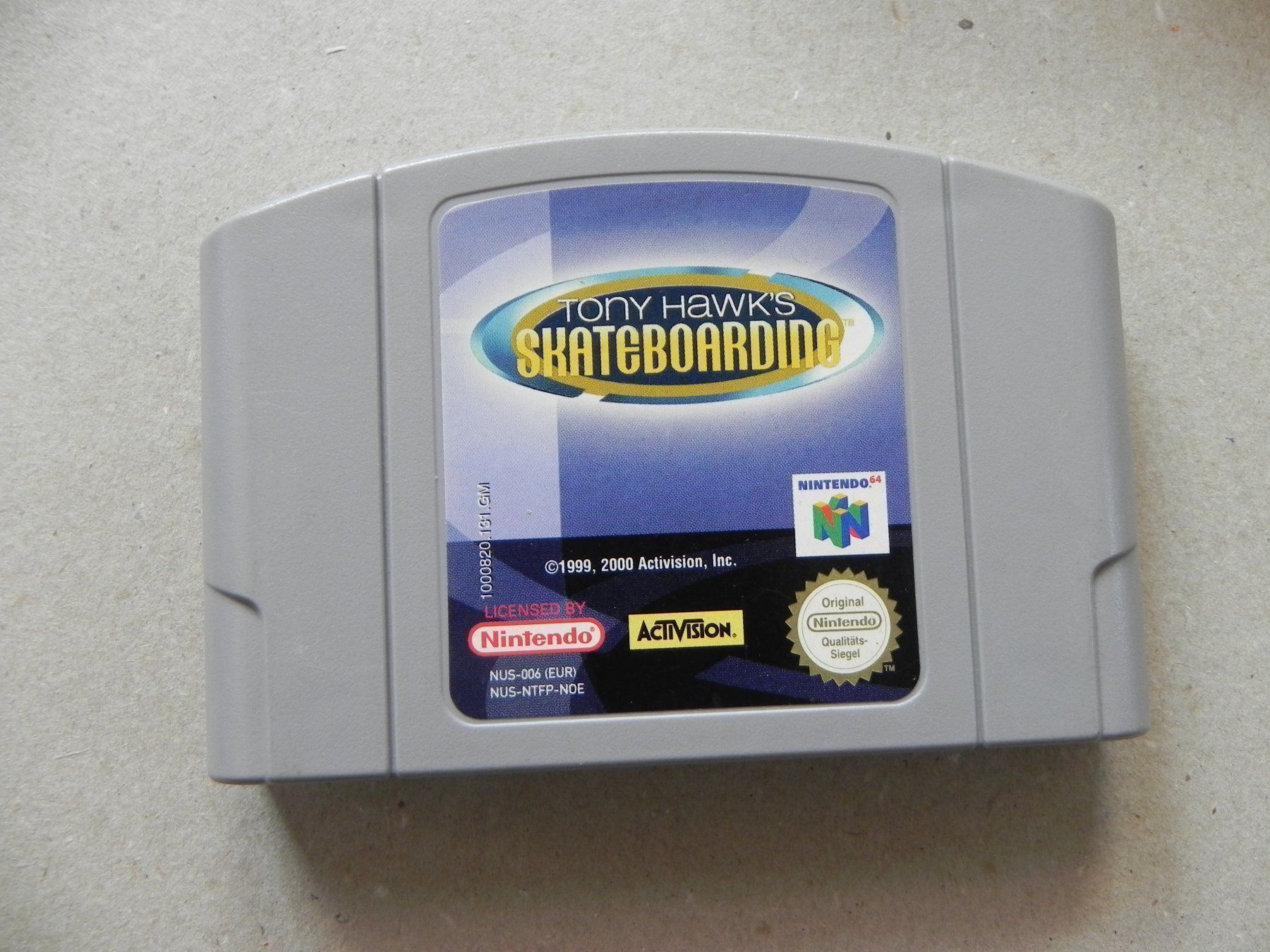 Nintendo Spiele: Nintendo 64 Game Tony Hawk`s Skateboarding – Gebraucht aus Siebnen von krimsie