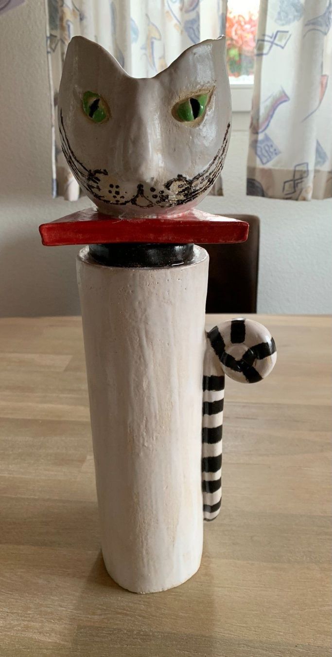 Statuette: Katze getöpfert – Usato da Dintikon venduto da Miro003
