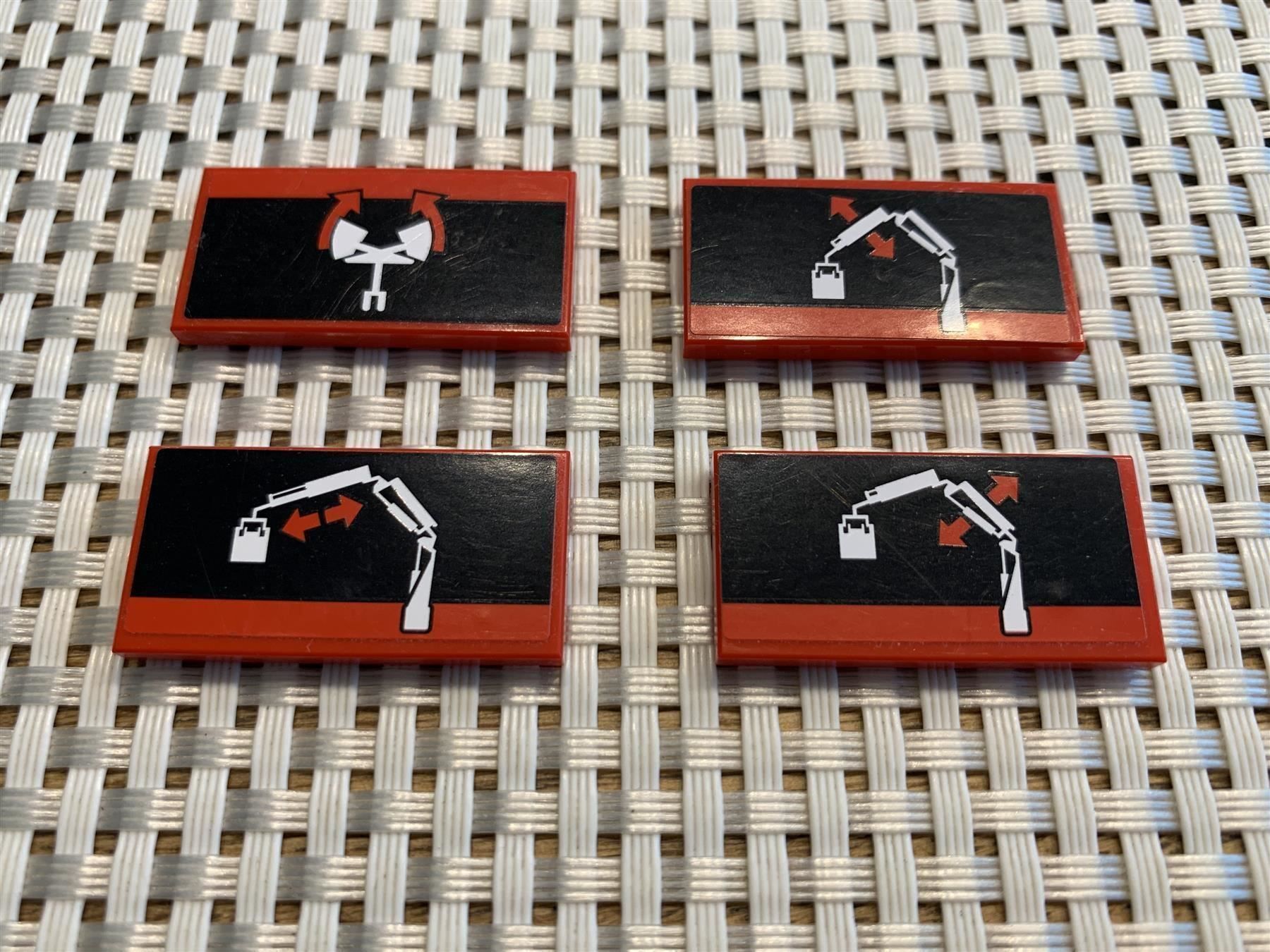 Lego Giocattoli: Lego Technik Flache mit Sticker 42043 Fliese – Usato da Buochs venduto da Techtelmechtel