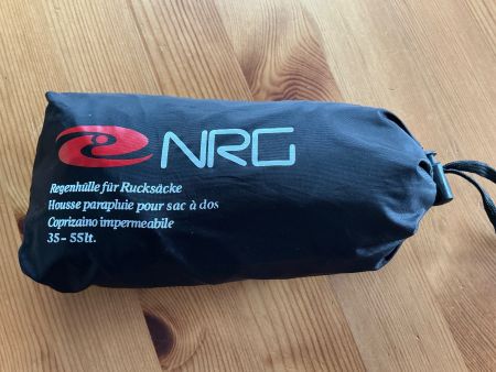 NRG  Regenhülle für Rucksäcke, Grösse 35-55Lt,  neuwertig