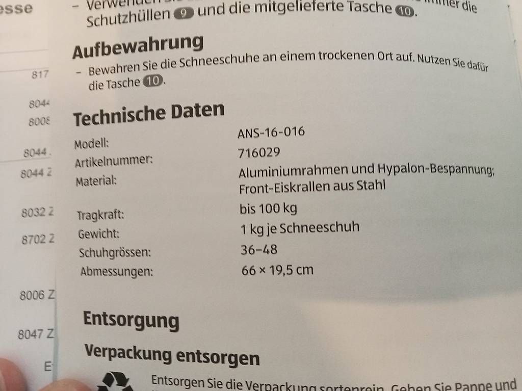 Scarpe da uomo: Neue Schneeschuhe, Marke Adventuridge – Usato da zürich venduto da Bsp1 3