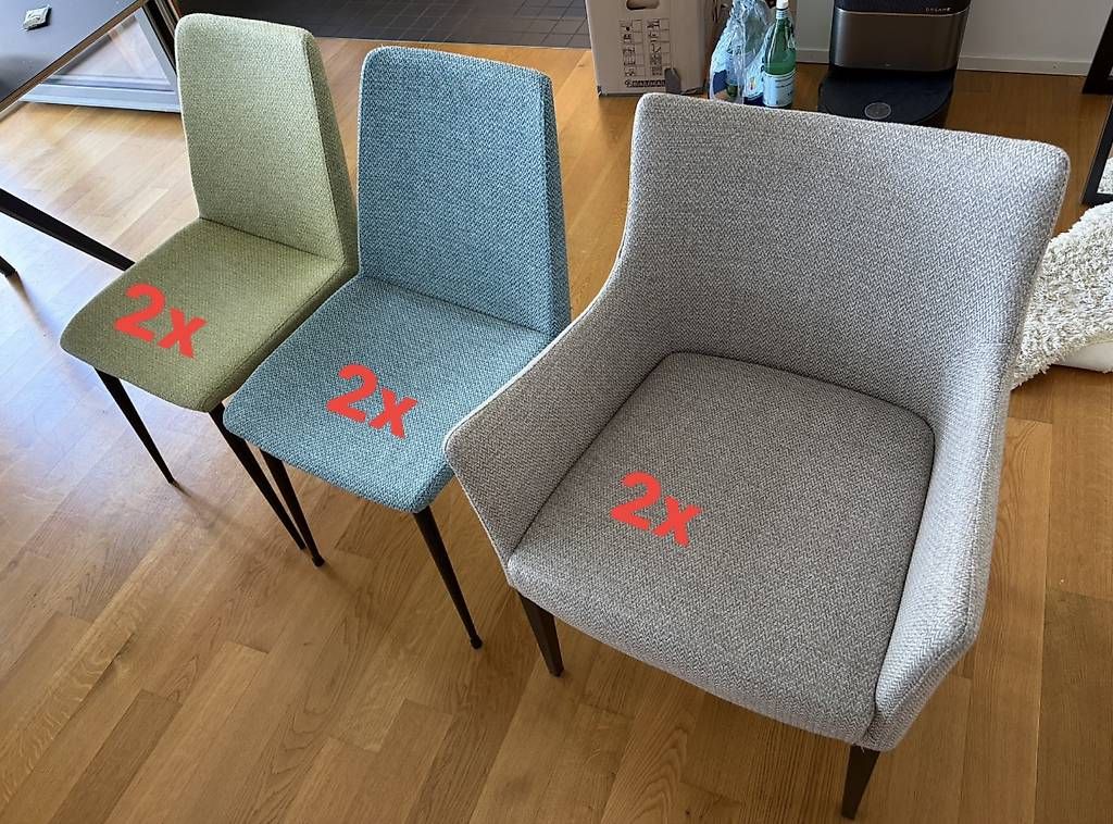 Pfister Stühle: 6 Esszimmerstühle Pfister – Gebraucht aus Winterthur von mp1992