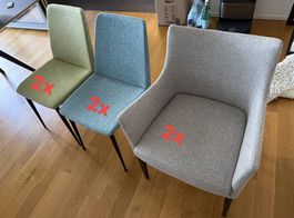 6 Esszimmerstühle Pfister