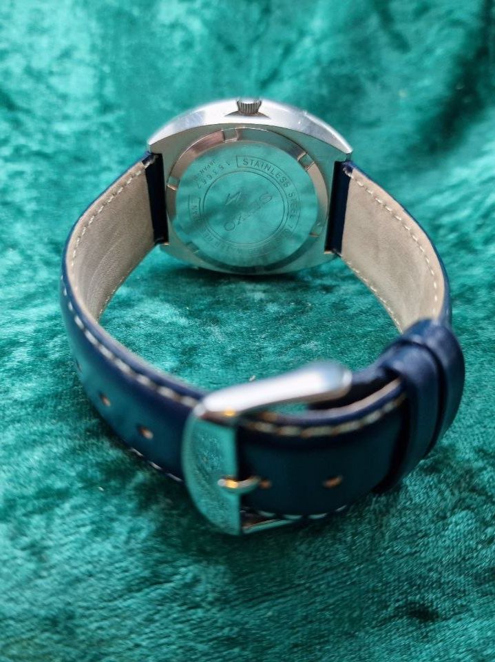 Seiko Orologi: Wunderschöne vintage SEIKO DIAMATIC ref.7005-6000 Blue Dial – Usato da Bassersdorf venduto da antik_leo 4