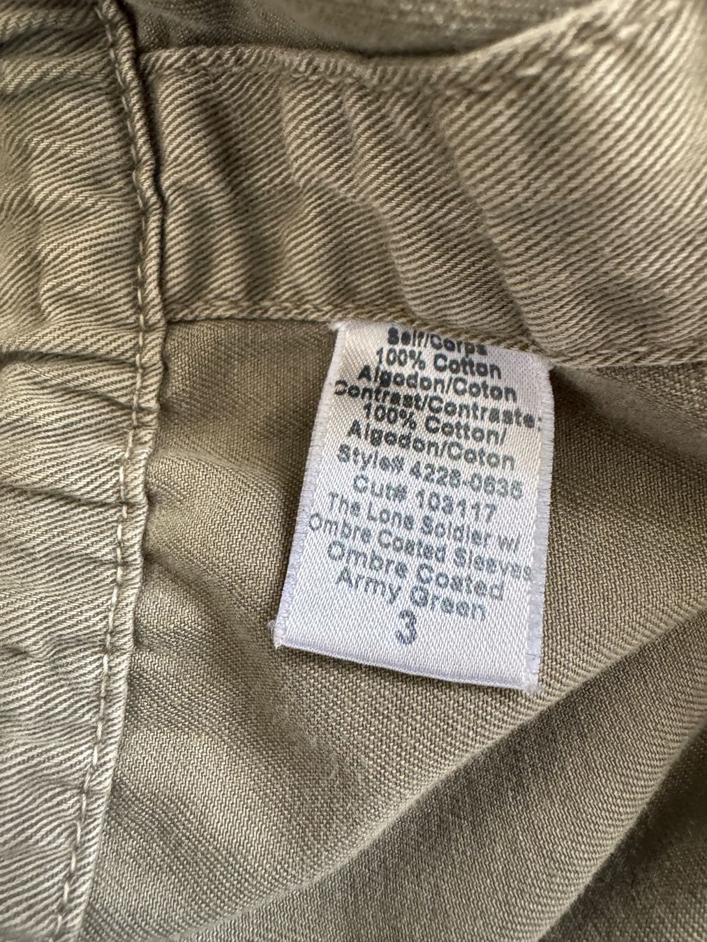 Jacken: Veste vert militaire Current Elliott – Gebraucht aus giffers von sev_c9x9 4