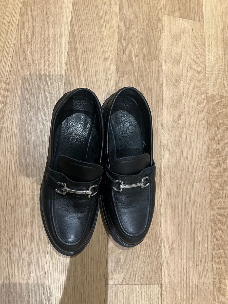 Scarpe da donna: Zign Leather Loafers - Black, Size 38 – Usato da Hedingen venduto da vitto14 2