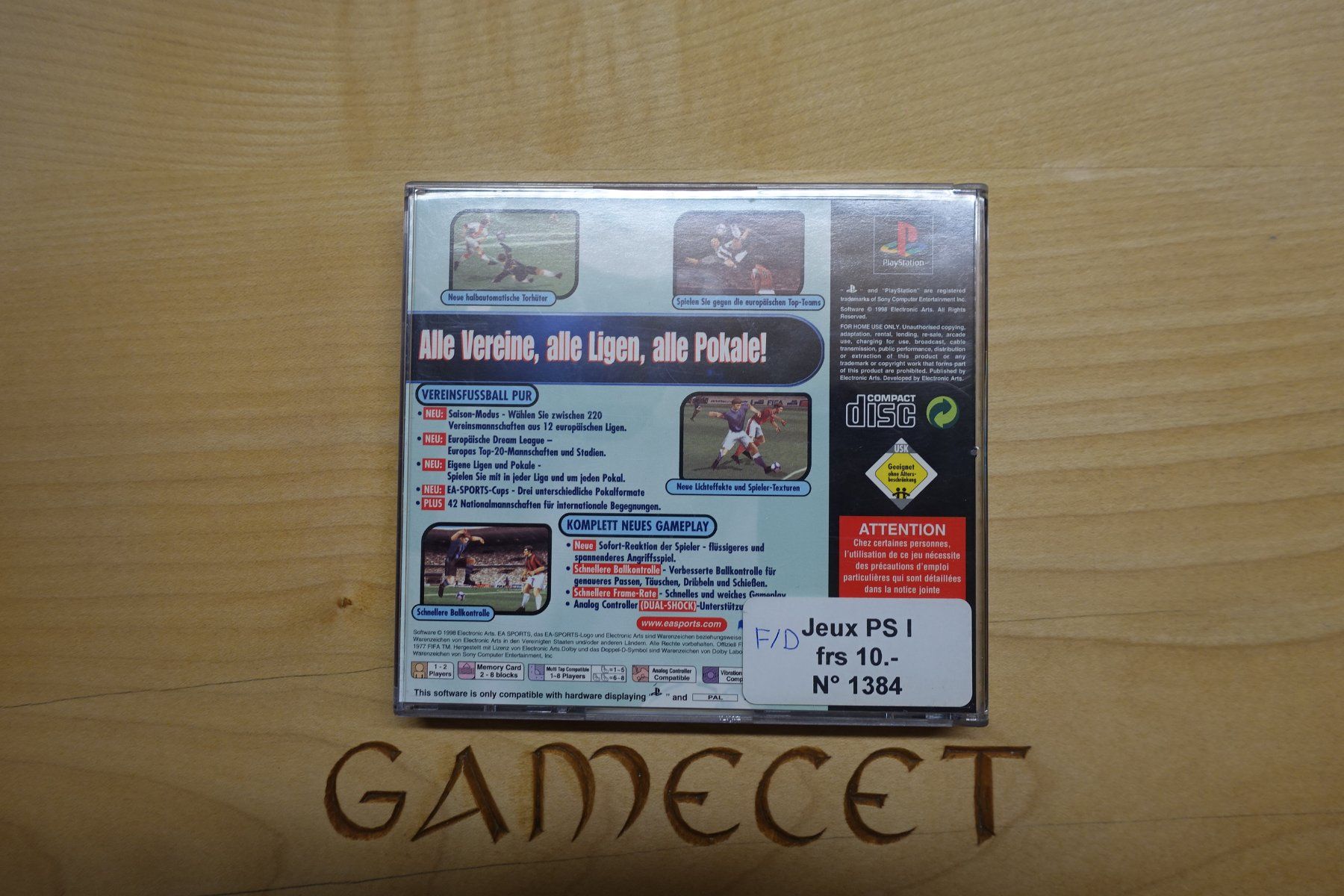 Sony Spiele: FIFA 99 – Gebraucht aus Steinach von Gamecet 2