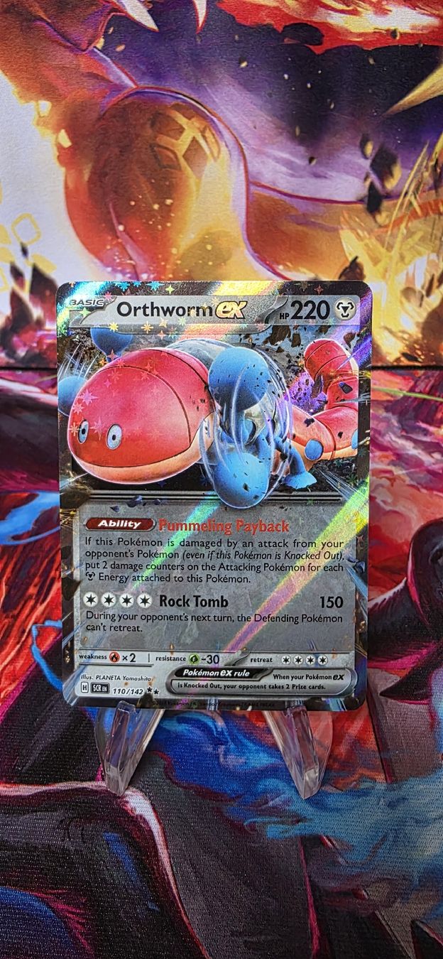 Pokémon Carte collezionabili: Orthworm ex 110/142 Stellar Crown SCR – Nuovo (secondo la descrizione) da Frutigen venduto da Sinnohan_Zorua