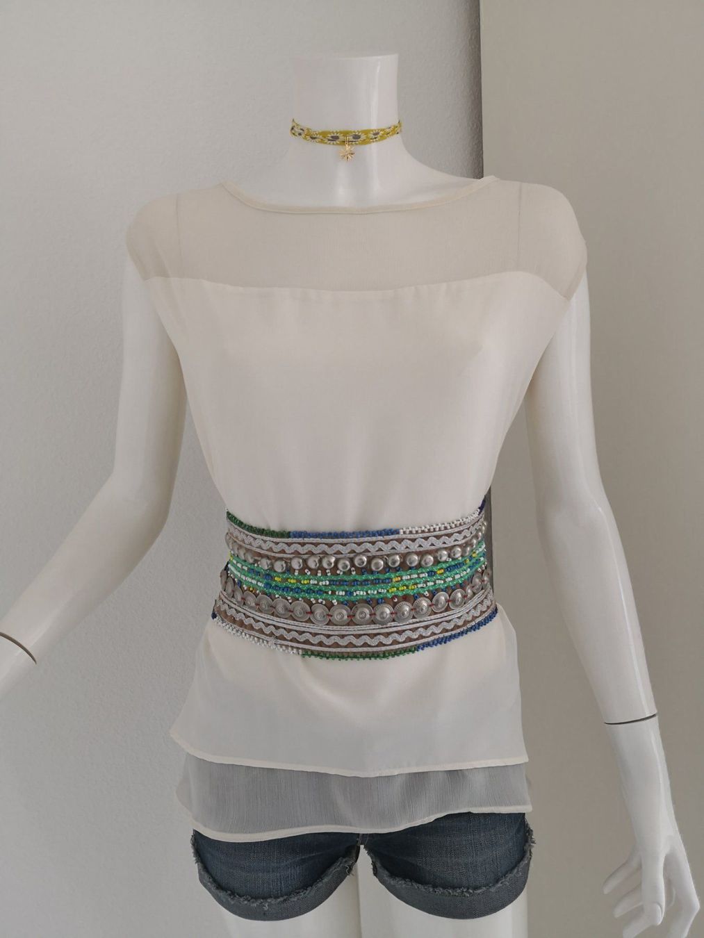 Mango Camicette: 🤩MANGO SUIT SATIN-CREPE BLUSE ECRU NEU & GUCCI P. – Nuovo (secondo la descrizione) da Olten venduto da Naja-Twins-Twins 1