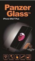 iPhone 7 Plus + Schutzglas Schutzfolie Panzerglass Classic