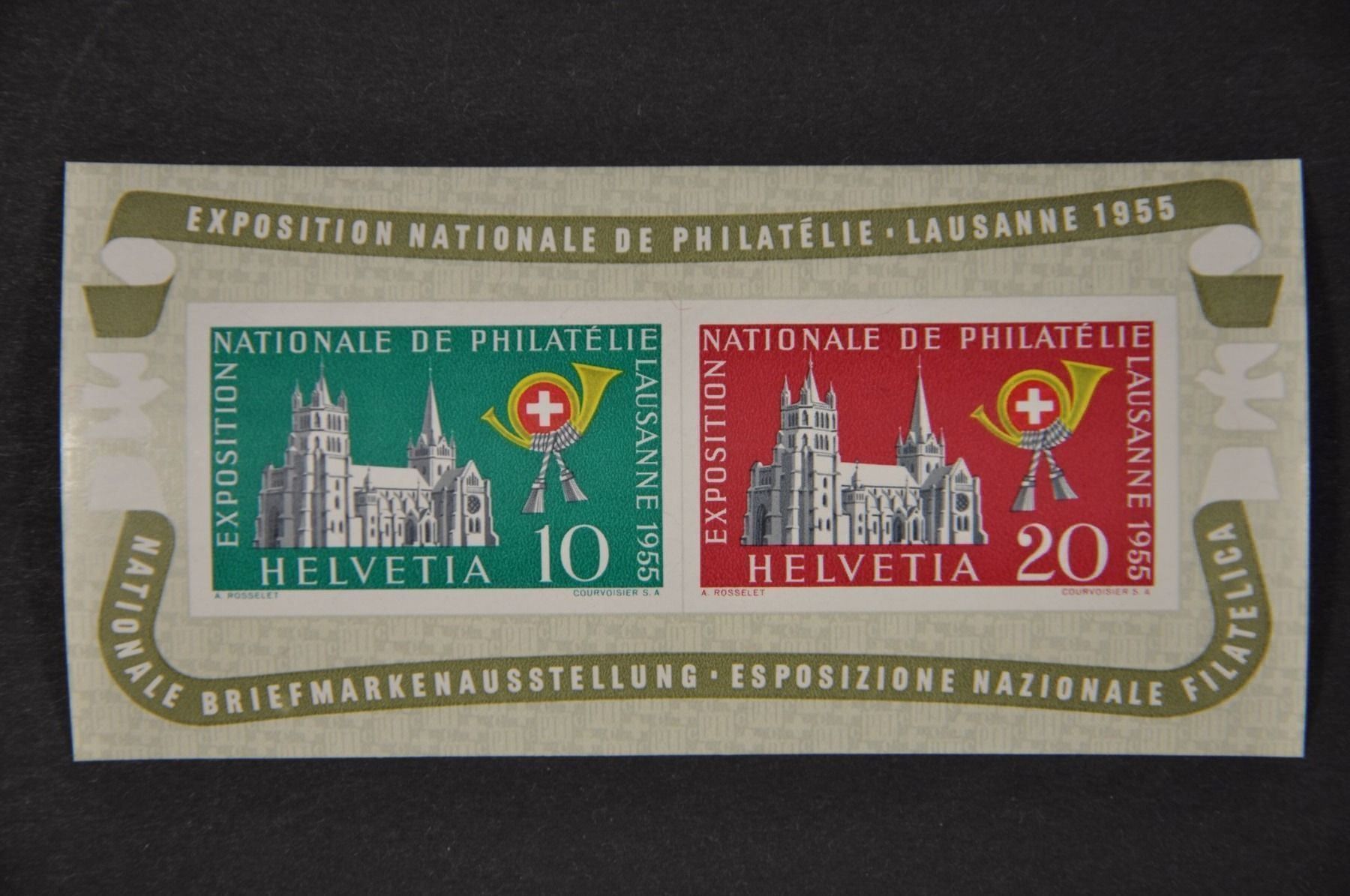 Tutti i francobolli: 1955 W35 postfrisch ohne Falz – Nuovo (secondo la descrizione) da Wolfhalden venduto da Zinauktion