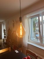 LED Birne Vintage, kaum gebraucht, schwarz (ohne Aufhängung)