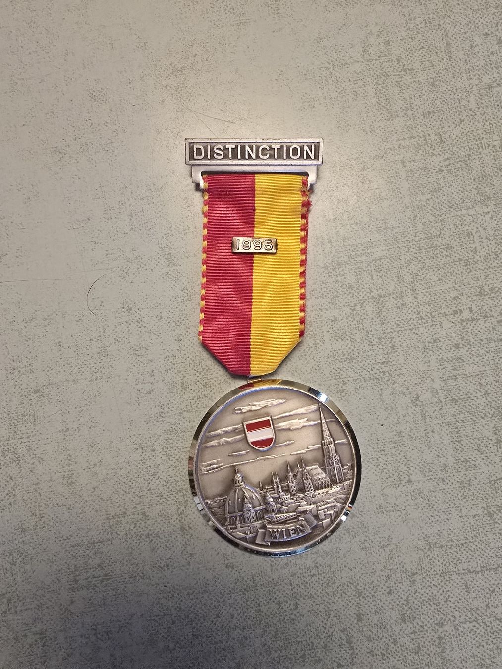Medaillen: Médaille de distinction de Vienne 1995 - Edition limitée! – Neu (gemäss Beschreibung) aus Satigny von Baazarbaron