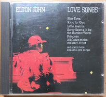 CD - Elton John - Love Songs