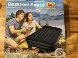 Luftbett Queen Comfort Quest mit Pumpe, ideal für Camping