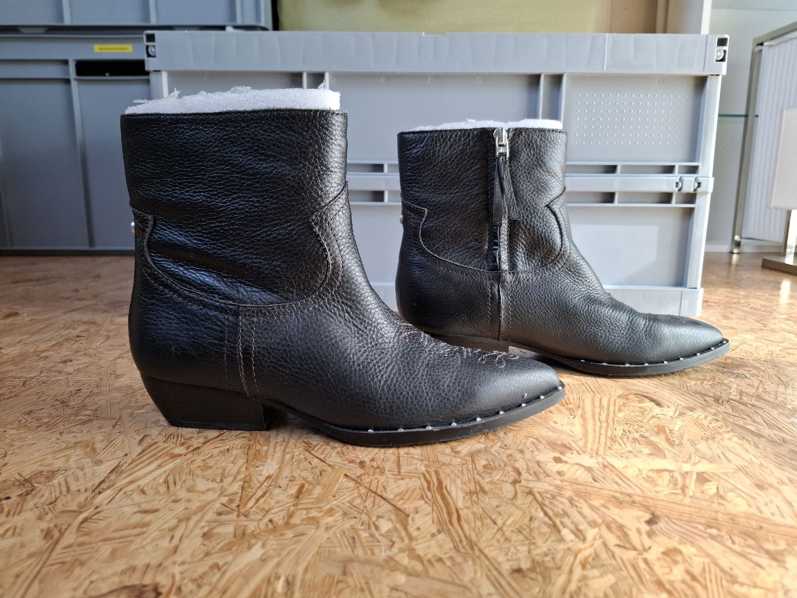 Sam Edelman Scarpe da donna: Sam Edelman Stiefeletten, schwarz, Grösse 38 – Usato da Hasle b. Burgdorf venduto da lap-company 1