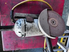 Vintage DUSS / DUAX Drehstrom Winkelschleifer DS 60