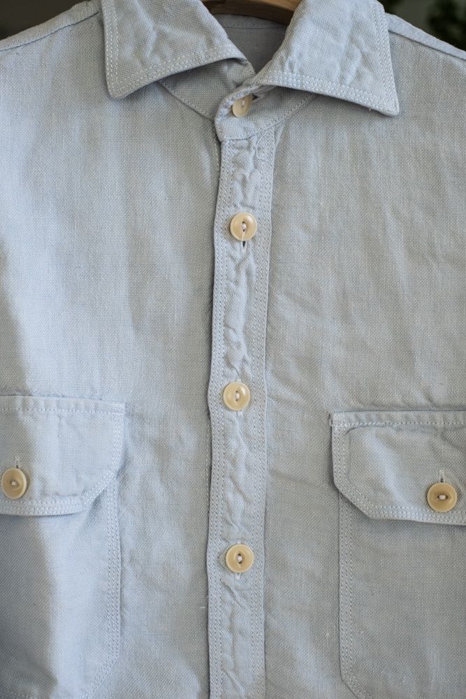 Chemises: DOPPIAA Workshirt Leinen, Hemd – D'occasion à Zürich par Andreas_Florian 1