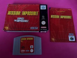MISSION IMPOSSIBLE SPIEL FÜR NINTENDO 64 IN ORIGINALSCHACHTE