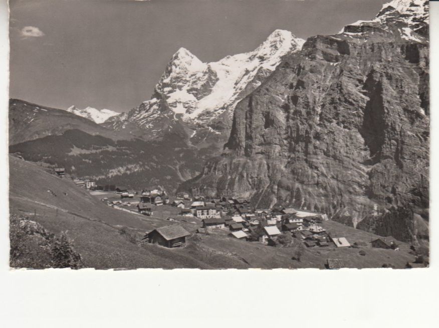 Cartoline postali: Mürren 1947 – Usato da Bürglen TG venduto da StampGraf