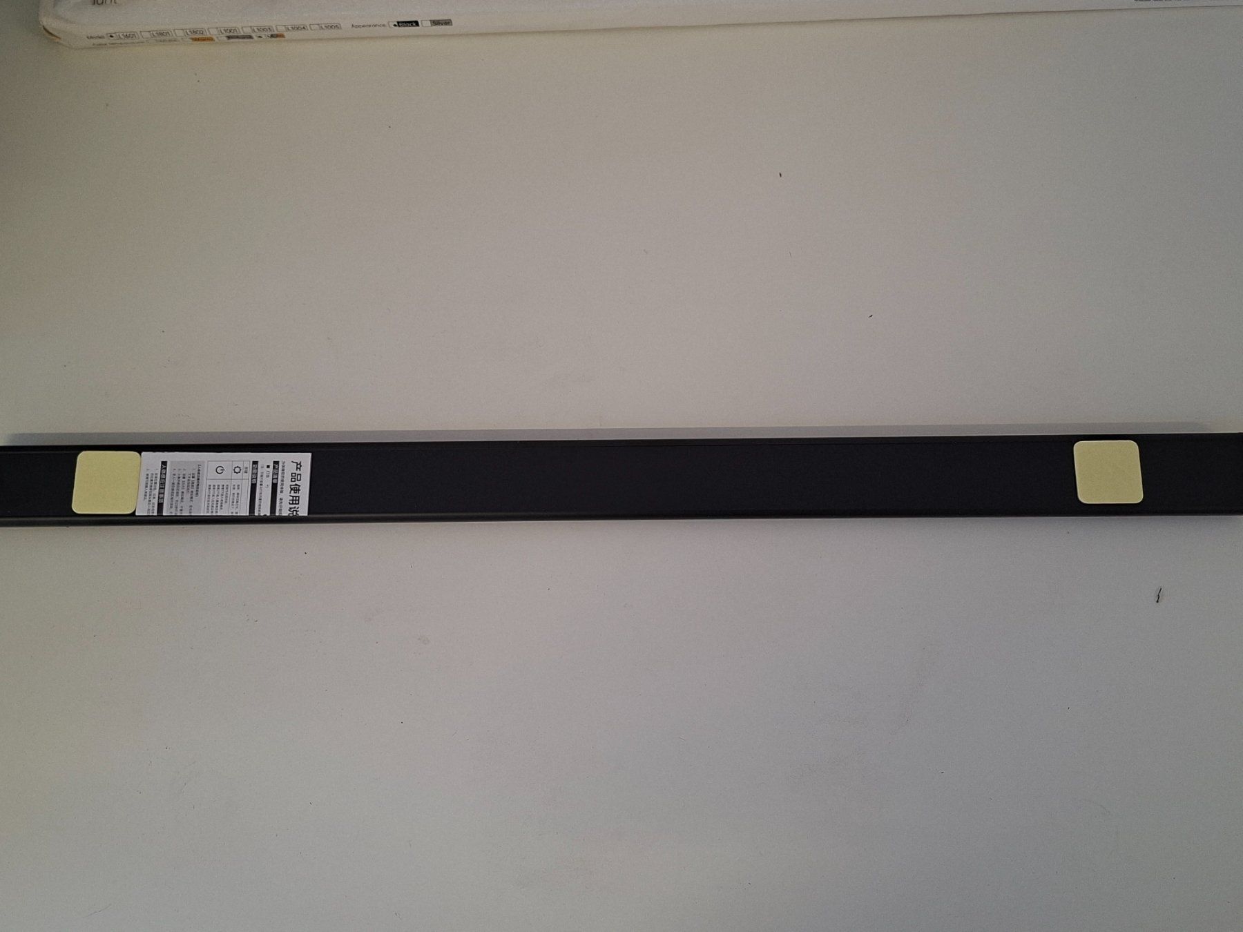 Lampade: "Intelligent Light" LED-Lichtleiste, schwarz – Usato da Wettingen venduto da Wendemarket 1
