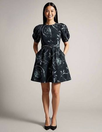 Ted Baker Minikleid Saaraih Sleeve mit Gürtel