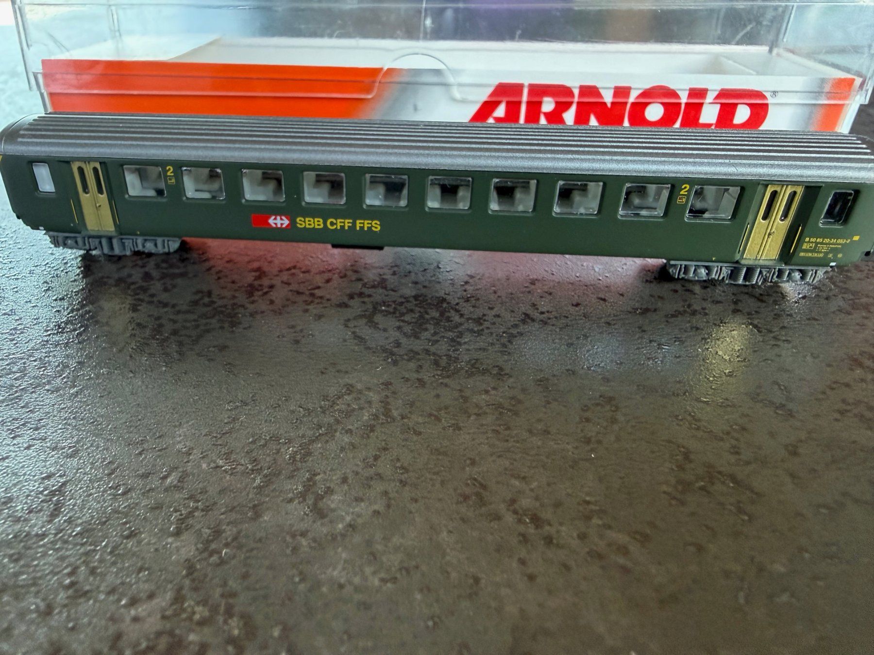 ARNOLD 3716, voiture allégée 2 Kl. SBB (Ref: #3716