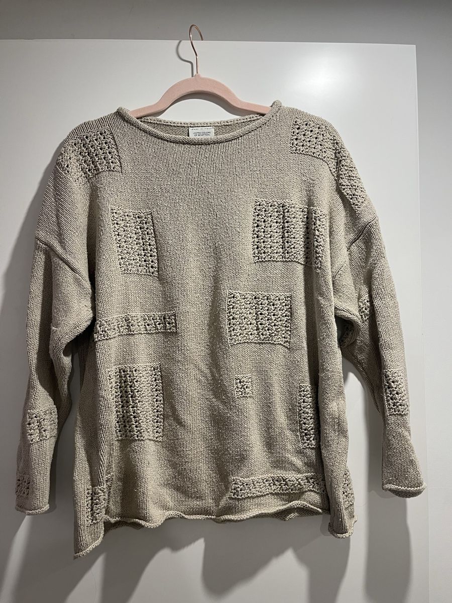 Benetton Pulls & Sweat-shirts: Herbstpullover, Beige, Grösse M/L, Benetton – D'occasion à Zürich par Shopmystyle