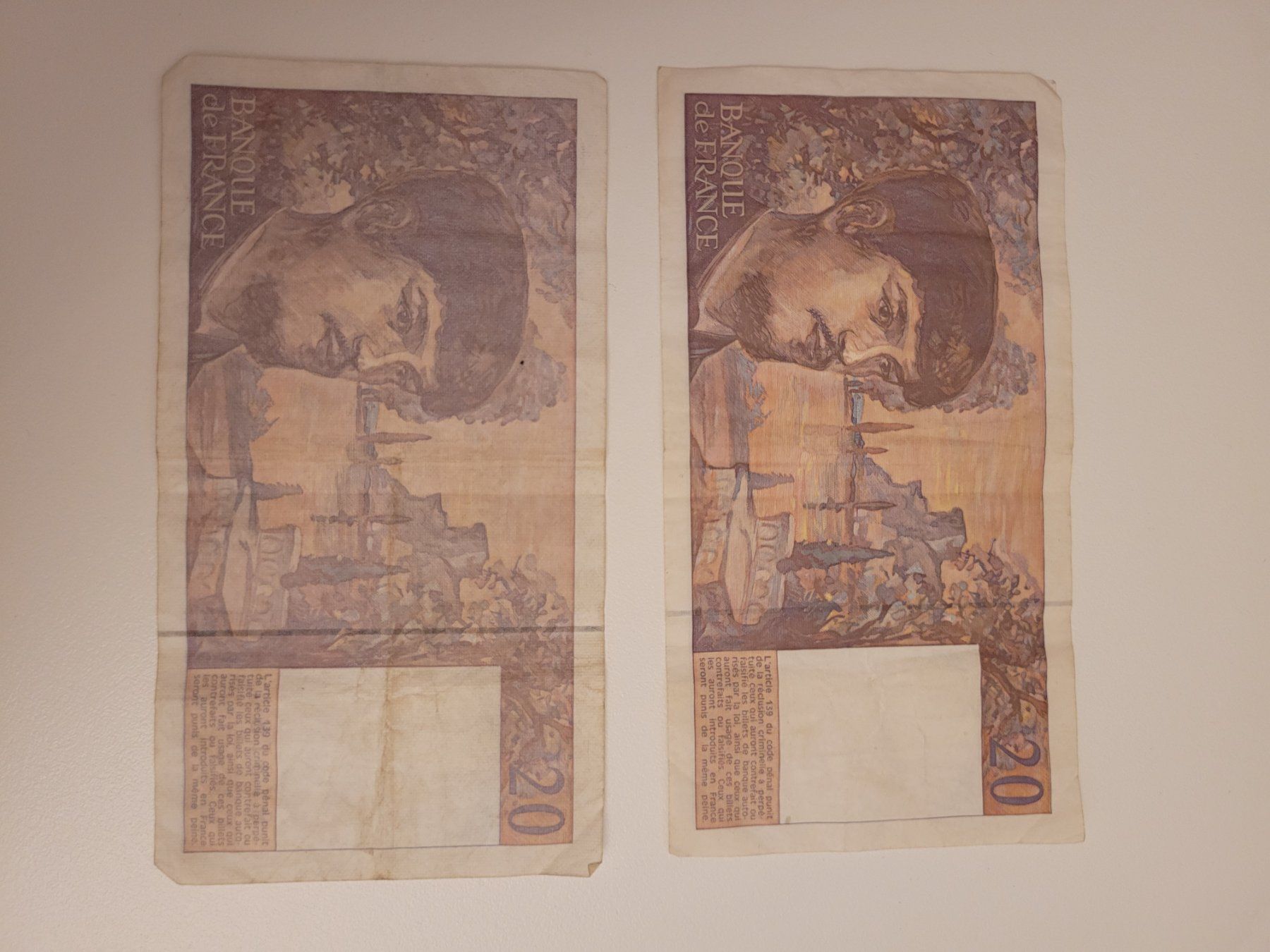 Banconote: Banknoten Frankreich 1990/93 – Usato da Inwil venduto da Flower2325 1