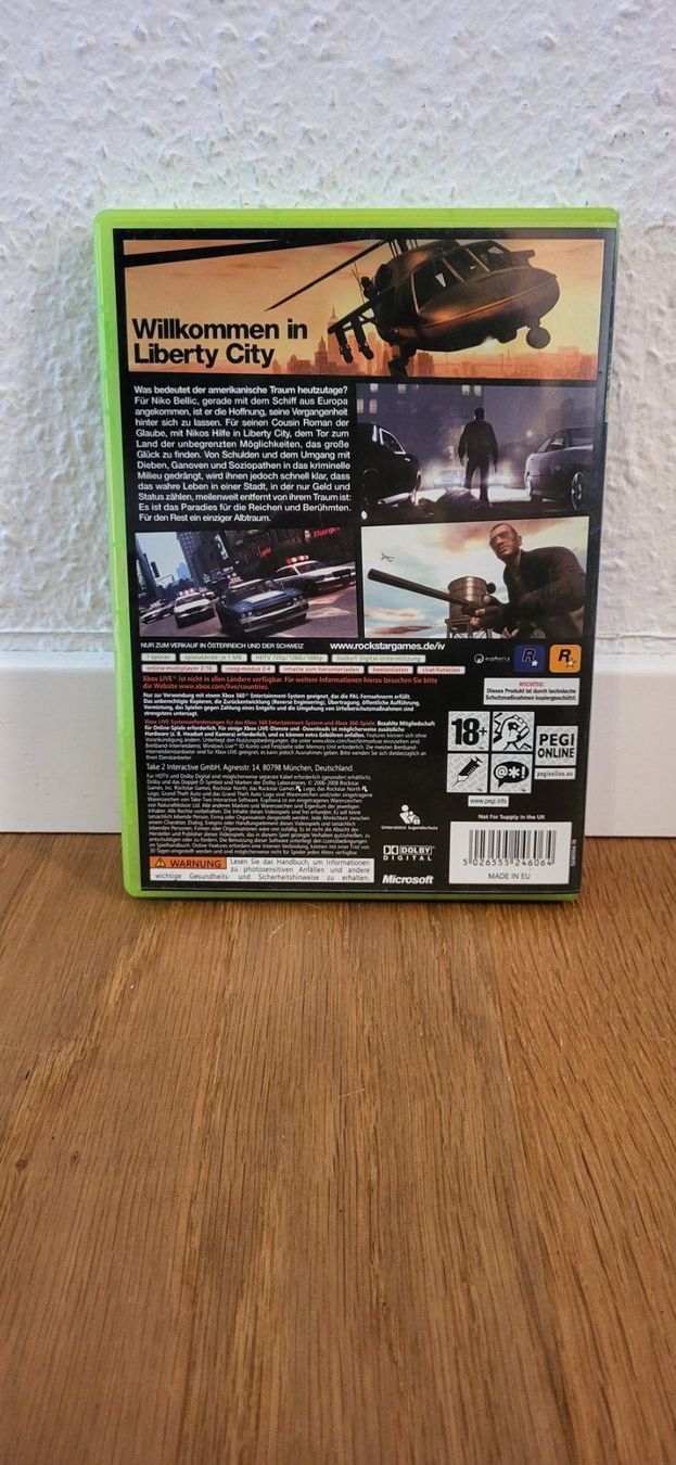 Microsoft Giochi: Xbox 360 - GTA 4 – Usato da Münsingen venduto da Heroism2010 1