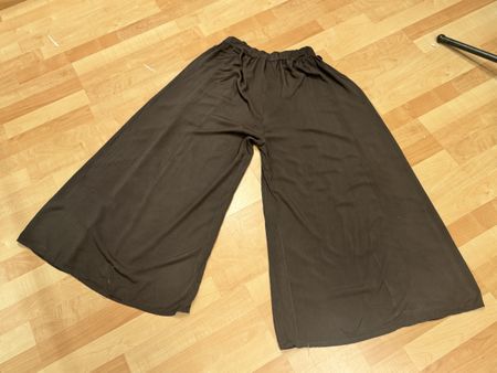 Damen Weithose one size dunkelbraun 