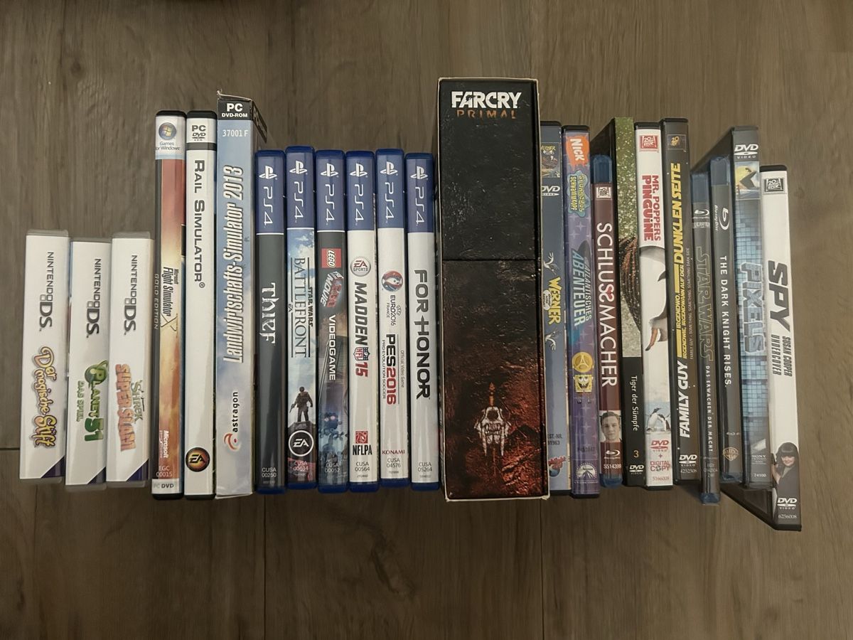 Tous les DVDs: Diverse Games/Blu-Ray/DVD – D'occasion à Grüningen par Bud_Spencer29