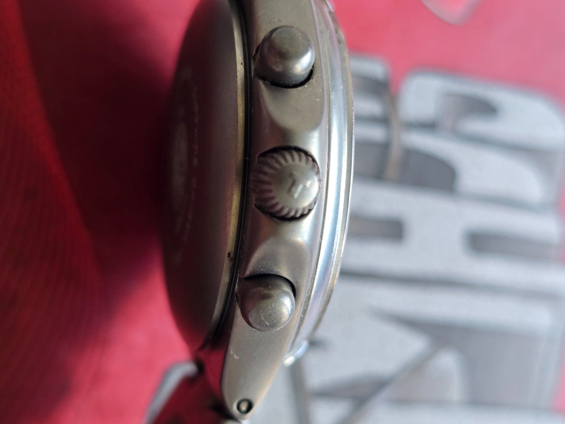 Tissot Orologi: 328 Tissot Titanium Chronograph wunderschoen – Usato da Muri AG venduto da Corredor 5